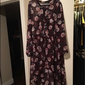 forever 21+ hi low dress. 3x